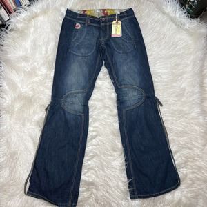 Parasuco Womens Tie Jeans Parasuco Denim Jeans 8336HKC